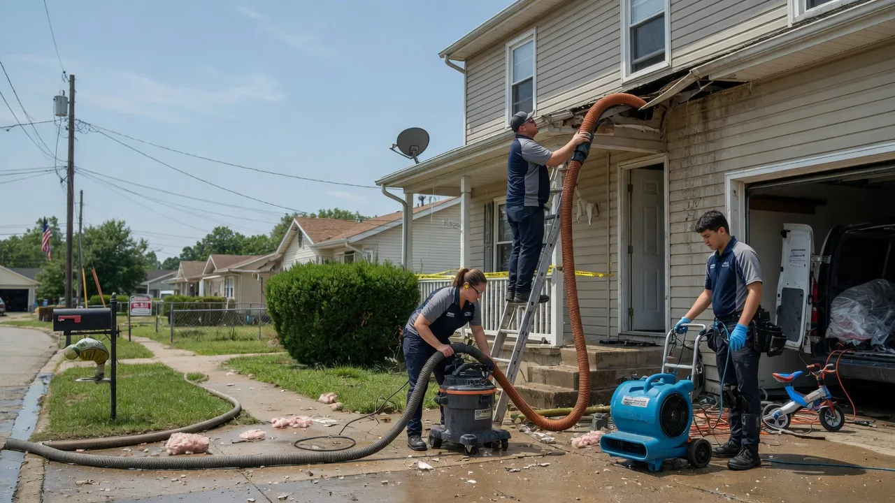 Water Damage Restoration in Erie, IL near me
